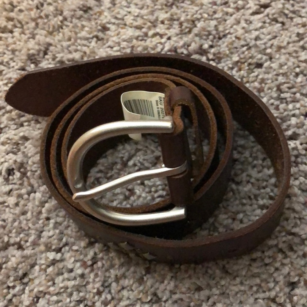 American eagle brown belt